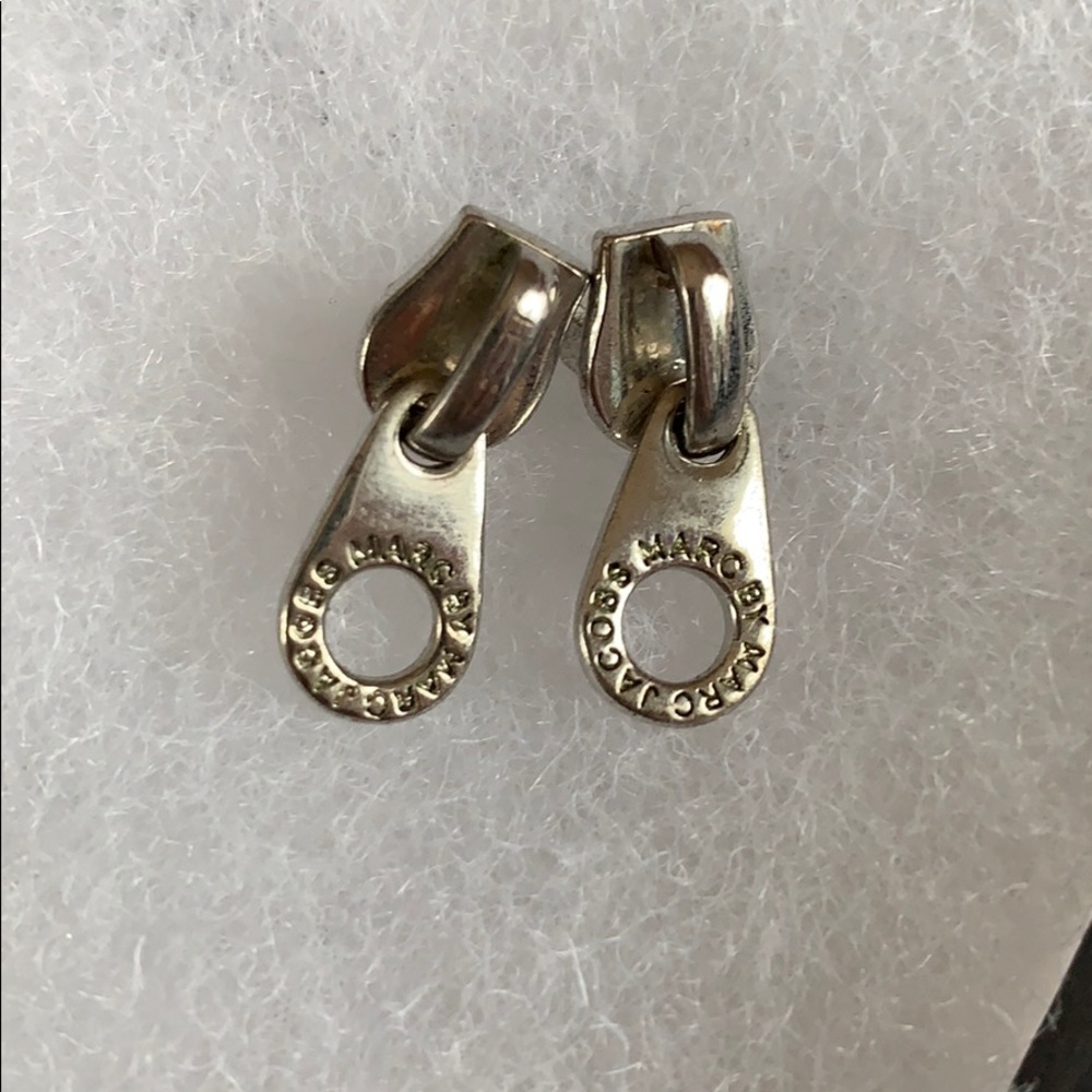 Marc by Marc Jacobs Zipper Stud Earrings